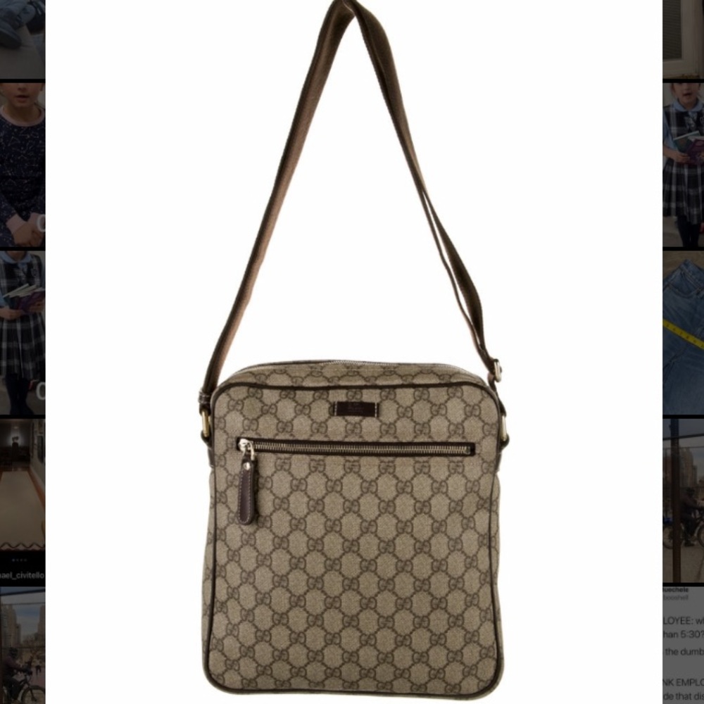 Gucci GG Supreme Messenger Bag EXCELLENT